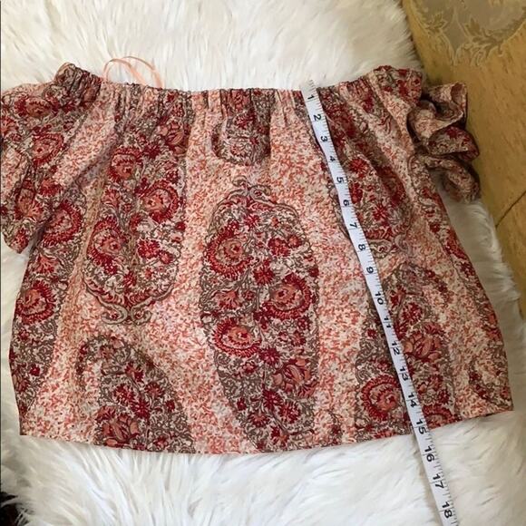 MADEWELL FLORAL SUMMER CROP‎ TOP Size XS - Picture 5 of 8